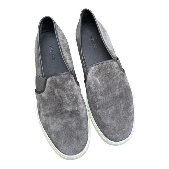 Vince grey suede slip on sneaker size 8 - Picture 2 of 7